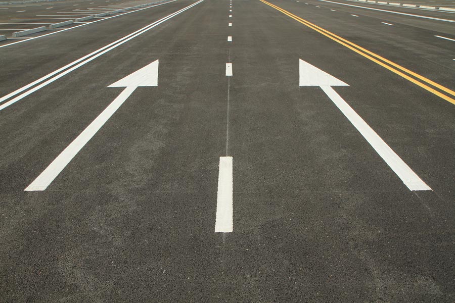 Vernici per segnaletica stradale